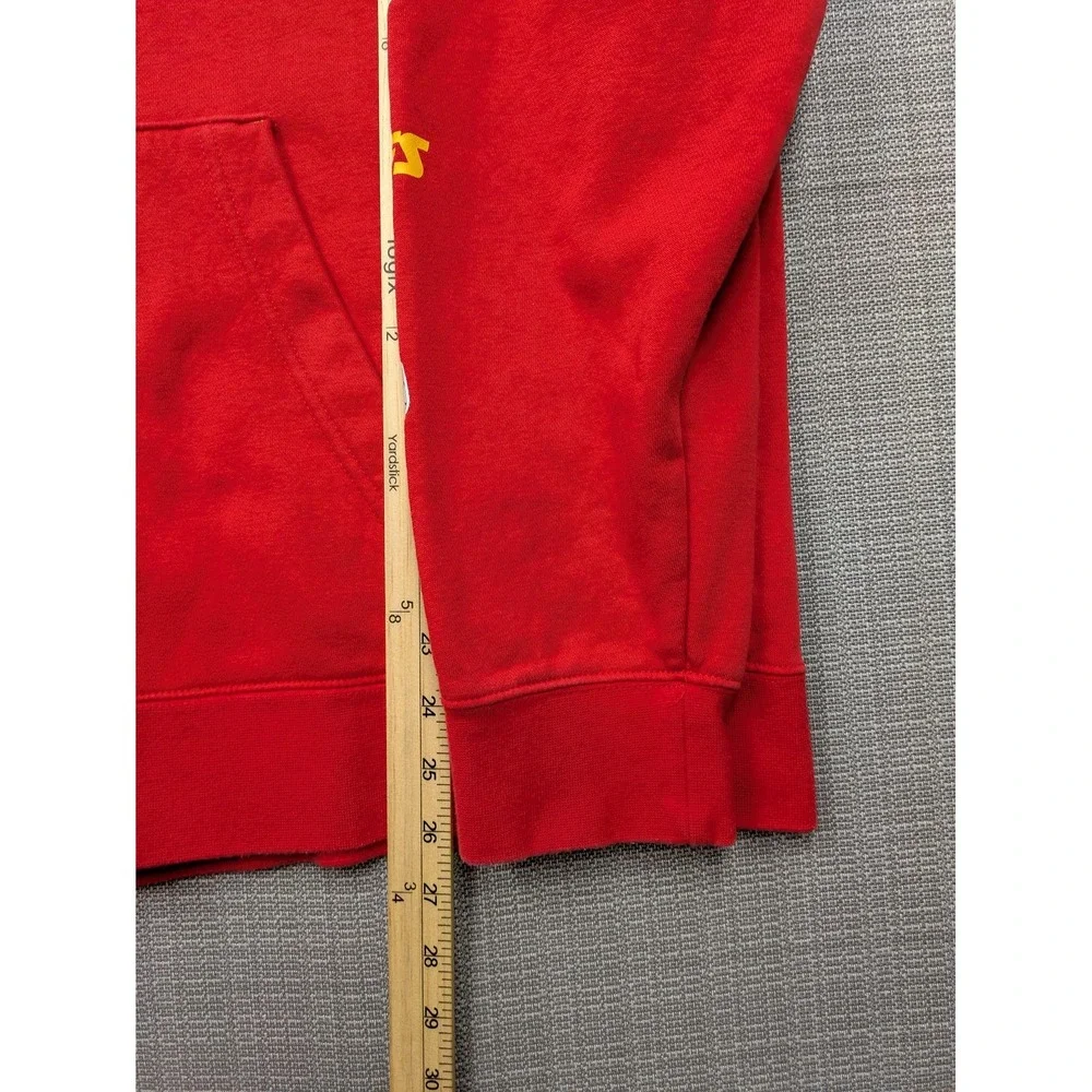Kansas City Chiefs Hoodie Sweatshirt Mens XL Red NFL Football Nike Full Zip